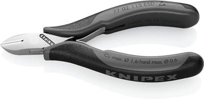 Knipex 77 02 77 02 115 ESD Zijkniptang ESD Met facet 115 mm
