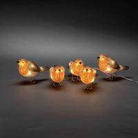 Lichtsnoer LED 5 vogels herfstkleuren Konstsmide - Konstsmide - thumbnail