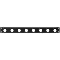 Monacor RCP-8732U 19 rack afdekplaat 1 HE - thumbnail