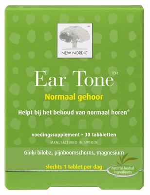 New Nordic Ear Tone Gehoor Evenw. Zenuwen Tabl 30