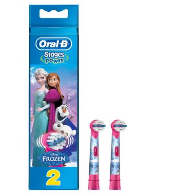 Oral-B Stages Power Elektrische Opzetborstels x2 met Disney Frozen-figuren