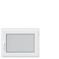 Kelderraam "RISOR" 80x70 cm draai-kiep DIN rechts antraciet - thumbnail