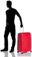Samsonite S&apos;cure Spinner 75cm CRIMSON RED - thumbnail