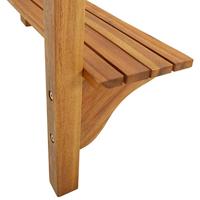 Balkonbartafel 90x37x122,5 cm massief acaciahout - thumbnail