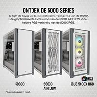 Corsair 5000D AIRFLOW Midi-tower PC-behuizing Wit - thumbnail