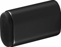 DEURBUFFER OVAAL 60MM MAT ZWART (4704) - thumbnail