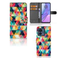 Motorola Edge 40 | Telefoon Hoesje | Geruit - thumbnail