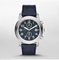 Horlogeband Marc by Marc Jacobs MBM5084 Leder Blauw 24mm - thumbnail