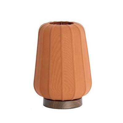 Light & Living NachtkastlampBibury Ø 30cm - terracotta linnen - 1894794