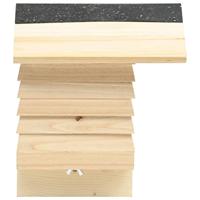 Bijenhotel 22x20x20 cm vurenhout - thumbnail