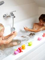 Set van 10 dierenbadsproeiers meerkleurig - thumbnail