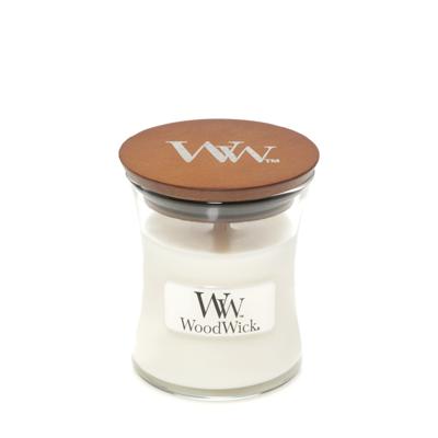 White Teak Mini candle kaars WoodWick - Woodwick