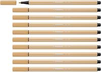 Markeerstiften Stabilo Pen 68 Oker (10 Onderdelen) - thumbnail