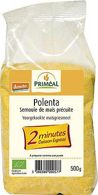 Primeal Polenta voorgekookte maisgriesmeel bio 500 Gram