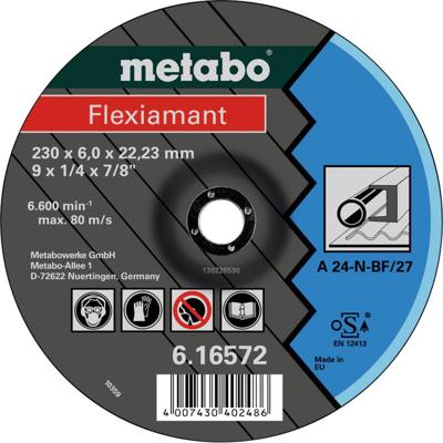Metabo 616726000 Afbraamschijf gebogen Boordiameter 22.23 mm 25 stuk(s)