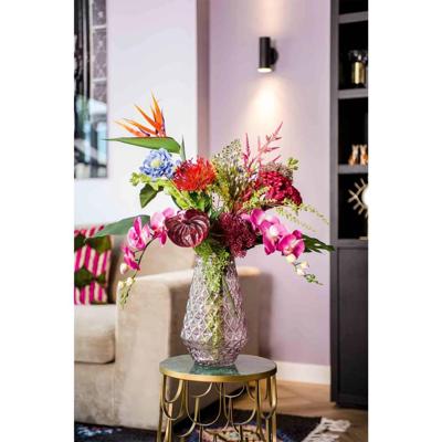Zijdebloem boeket met Orchidee kunstplant excl. vaas Driesprong Collection - Driesprong collection