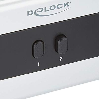 Delock 87668 DisplayPort 1.4 Switch 2 poort handleiding Delock 87668 DisplayPort 1.4 Switch 2 poort handleiding