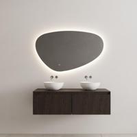 Onderkast Gliss Design Timotheus 120 cm 2 lades Incl Topplaat Charcoal Gliss Design - thumbnail