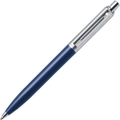 Sheaffer SF-E23217351 Balpen Sentinel M Blue Brushed Chrome Chrome Plated Sheaffer SF-E23217351 Balpen Sentinel M Blue Brushed Chrome Chrome Plated