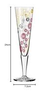 Ritzenhoff Goldnacht Champus 1024 chapagneglas - thumbnail
