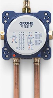 Grohe Smartcontrol Thermostatisch Inbouw Douchekraan Shower-Set 3 Stralen Rond Chroom - thumbnail