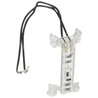 Legrand 665090 LED-glimlamp Niloe Wit 1 stuk(s) - thumbnail