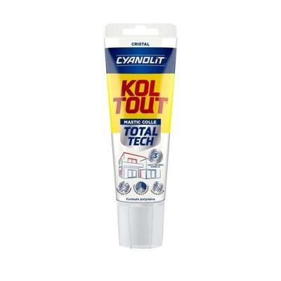 Colla fissante e sigillante - CYANOLIT - Total tech - Crystal - Tubetto da 125 ml - Trasparente - Versatile e flessibile Colla fissante e sigillante - CYANOLIT - Total tech - Crystal - Tubetto da 125 ml - Trasparente - Versatile e flessibile