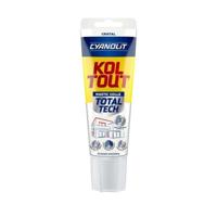 Colla fissante e sigillante - CYANOLIT - Total tech - Crystal - Tubetto da 125 ml - Trasparente - Versatile e flessibile - thumbnail