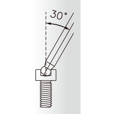 IceToolz twinhead wrench 7m60 6 mm inbussleutels