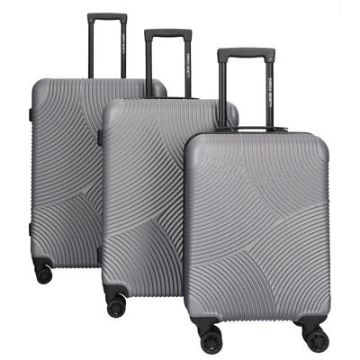 Enrico Benetti Louisville kofferset driedelig-Grey