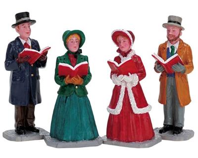 Lemax christmas harmony s/4 kerstdorp figuur type 4 Caddington Village 2007