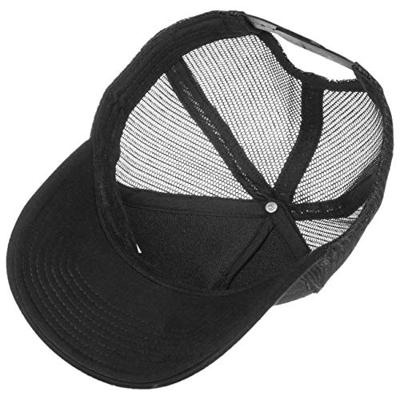 Atlantis AT517 Rapper Jersey Cap - Black - One Size
