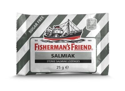 Keelpastilles fishermans friend salmiak suikervrij | 24 stuks