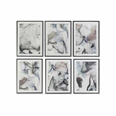 Schilderij DKD Home Decor Abstract Modern (6 Stuks) (50 x 3 x 70 cm)
