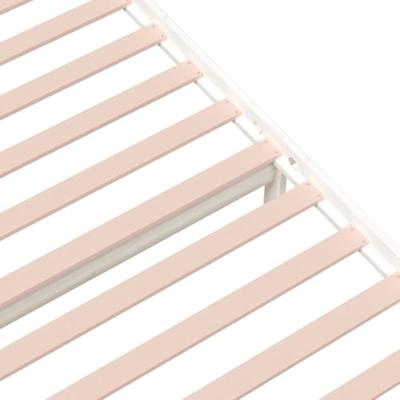 Bedframe massief hout wit 90x200 cm Bedframe massief hout wit 90x200 cm