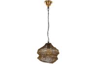 Plafondlamp Home ESPRIT Gouden Metaal Ijzer 50 W 26 x 26 x 24 cm - thumbnail