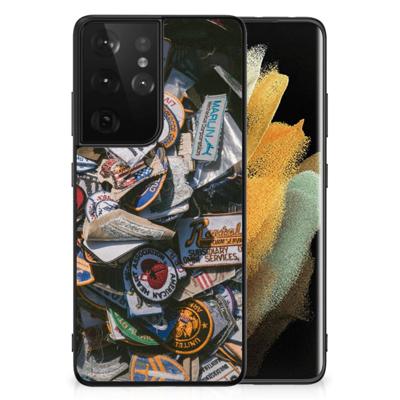 Samsung Galaxy S21 Ultra Silicone Back Case Badges