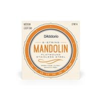 D&apos;Addario EFW74 Flatwound Stainless Steel Medium 11-36 snaren voor mandoline - thumbnail