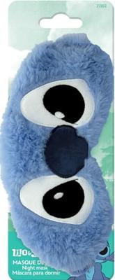 Disney® LILO & STITCH slaapmasker van imitatiebont blauw Disney® LILO & STITCH slaapmasker van imitatiebont blauw