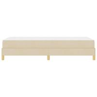Boxspring bed Crème en bruin 100 x 200 cm - thumbnail