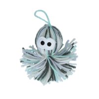 AFP Knotty Habit - Yarn Dangling Octopus - thumbnail