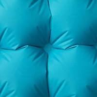 VidaXL Kampeermatras met kussen zelfopblazend 1-persoons blauw - thumbnail
