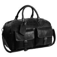 Chesterfield Leren Weekendtas Wesley Black - thumbnail