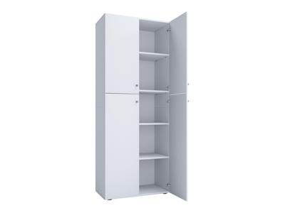 VCM Kantoorkast Lona (Openslaande deuren, Wit, XXl)