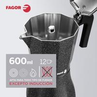 Percolator Fagor TIRAMISU 12 Zwart Aluminium 12 Koppar - thumbnail