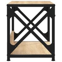 VidaXL Printerstandaard 44x26x31,5 cm bewerkt hout sonoma eikenkleurig - thumbnail