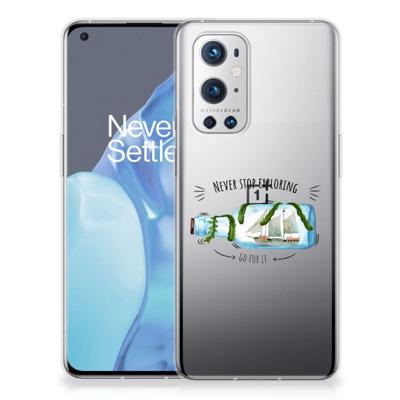 OnePlus 9 Pro Telefoonhoesje met Naam Boho Bottle OnePlus 9 Pro Telefoonhoesje met Naam Boho Bottle