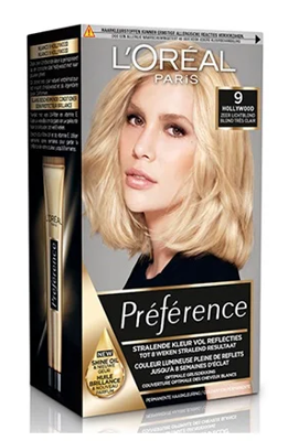 L’Oréal Paris Préférence 9 - Zeer Lichtblond - Haarverf met Color extender
