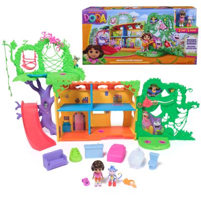 Dora boomhuis speelset