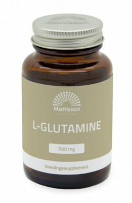 Mattisson L-Glutamine 500mg Capsules